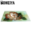 Boweiya Wholesale Price Of Tempered Glass Molded Vanity Tops