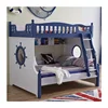 Home Furniture Bedroom Children Bed Wooden Material Full Size Double Bed For Kids