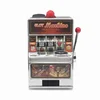 Indoor Mini Lucky 7's mini Coin operated Saving Bank casino Slot Machine game with Jackpot Sound and Flashing Lights