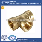 Factory price brass compression elbow sleeve