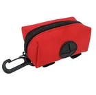 Wholesale Durable Zipper Pet Poop Leash Bag Holder Dog Waste Bag Dispenser