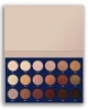 Professional OEM 18 color private labelEyeshadow Palette 5 Matte + 9 Shimmer + 4 Duochrome - Buttery Soft, Creamy Texture