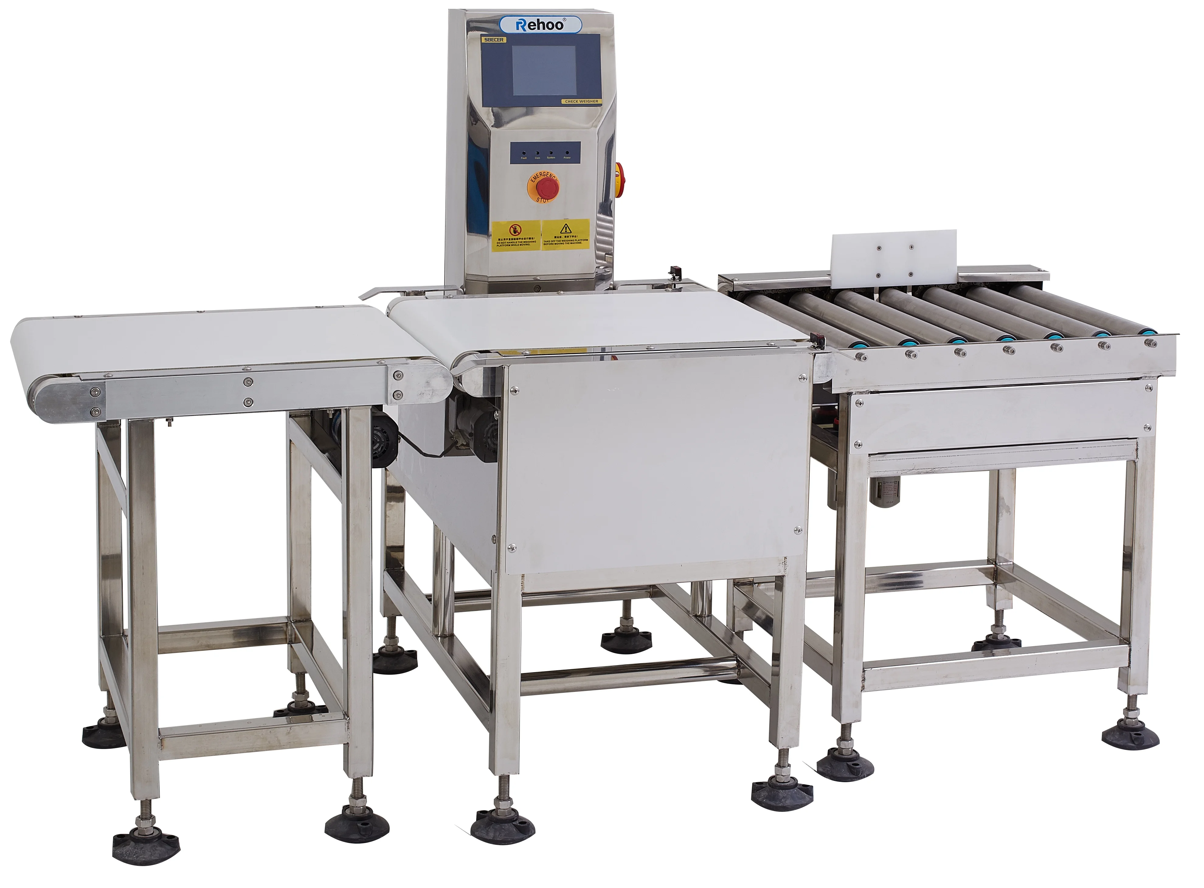 High speed Waterproof Check Weigher Roller Conveyor Scale For Weight