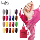 ibdgel colorful 7.3 ml bottle Nail Polish Wholesale nail gel painting