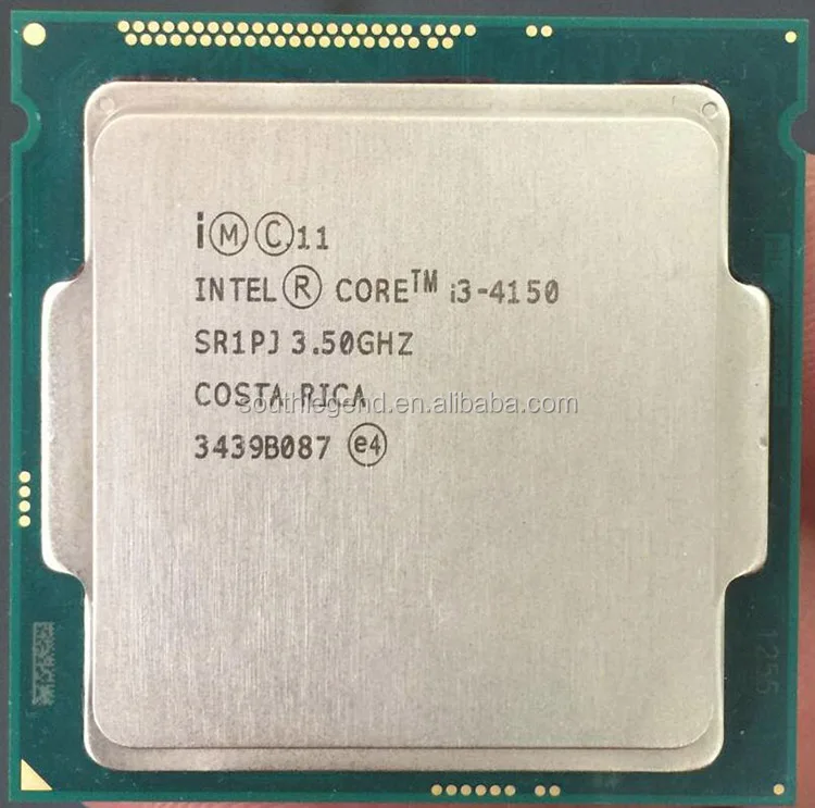 original intel core dual core used i3 4150 3mb cache cpu