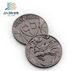 Dia casting custom zinc alloy 3d antique nickel plating metal souvenir coin moulds
