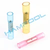 Hampool Waterproof Electrical Insulated Heat Shrink joint brass terminal wire connector nylon heat shrink terminal