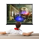 2019 ACME 100 inch portable tripod projection screen for movie watching