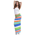 Cheap Price High Quality Sexy Crop Top 2 Pieces Casual Ladies Clothing Women Dress Suit