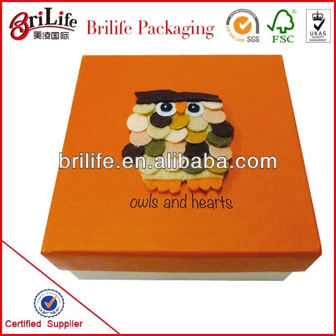 fashionable colorful dolls paper box gift box packaging box