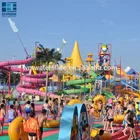 Attractive Kids Water Park Equipment Slides Water House Equipment