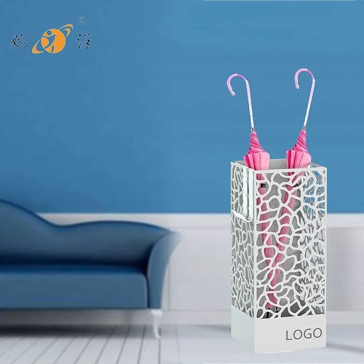 Factory wholesale custom with LOGO iron umbrella shelf iron bucket umbrella shelf umbrella frame