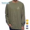 MGOO Garment Custom Best Print On Demand T Shirts Full Sleeve Men Oversized Tshirt