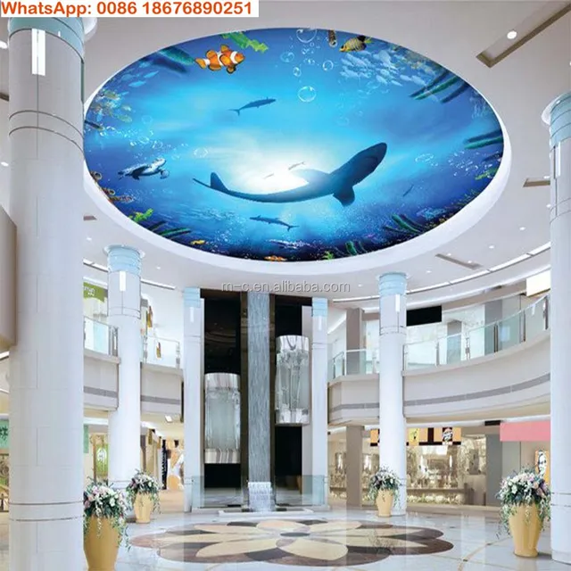 Hot product! List Ceiling Materials UV Print Pvc Gergi Tavan Popular Ceiling Film in Turkey New Material for Interior Decoration