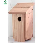 Wooden Pet Cage Bird House With Easily Clean of Front Panel