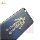 Gold plated adhesive metal mobile phone sticker