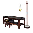 luxurious panchakarma massage wooden table/message bed