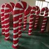 Christmas large Candy Canes door fiberglass candy stick outdoor