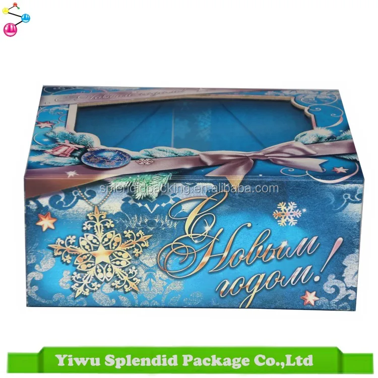 custom logo color empty foldable gift paper box wholesale