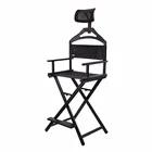 Onwaysports Aluminum Tall Director Chair Folding Barber Makeup Artist Chair OW-YZ03