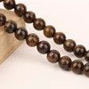 New Product Natural Semi Precious Stone Jewelry Loose Bronze Ash Beads From China