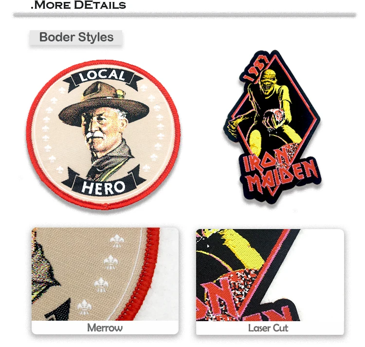 Wholesale Cheap Fashion High Quality Customized embroidery/woven patches