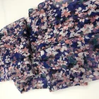 Fonesun-SK020 Digital Print 100 Fabrics Textiles Chinese Silk Kaftan