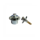 Good Quality Polished Brass Push Downover Flow Sink Drain Plugs