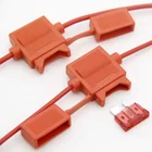 Square Blade fuse block box Auto inline fuse Waterproof ATC fuse holder case 16949 ANDU brand for sale