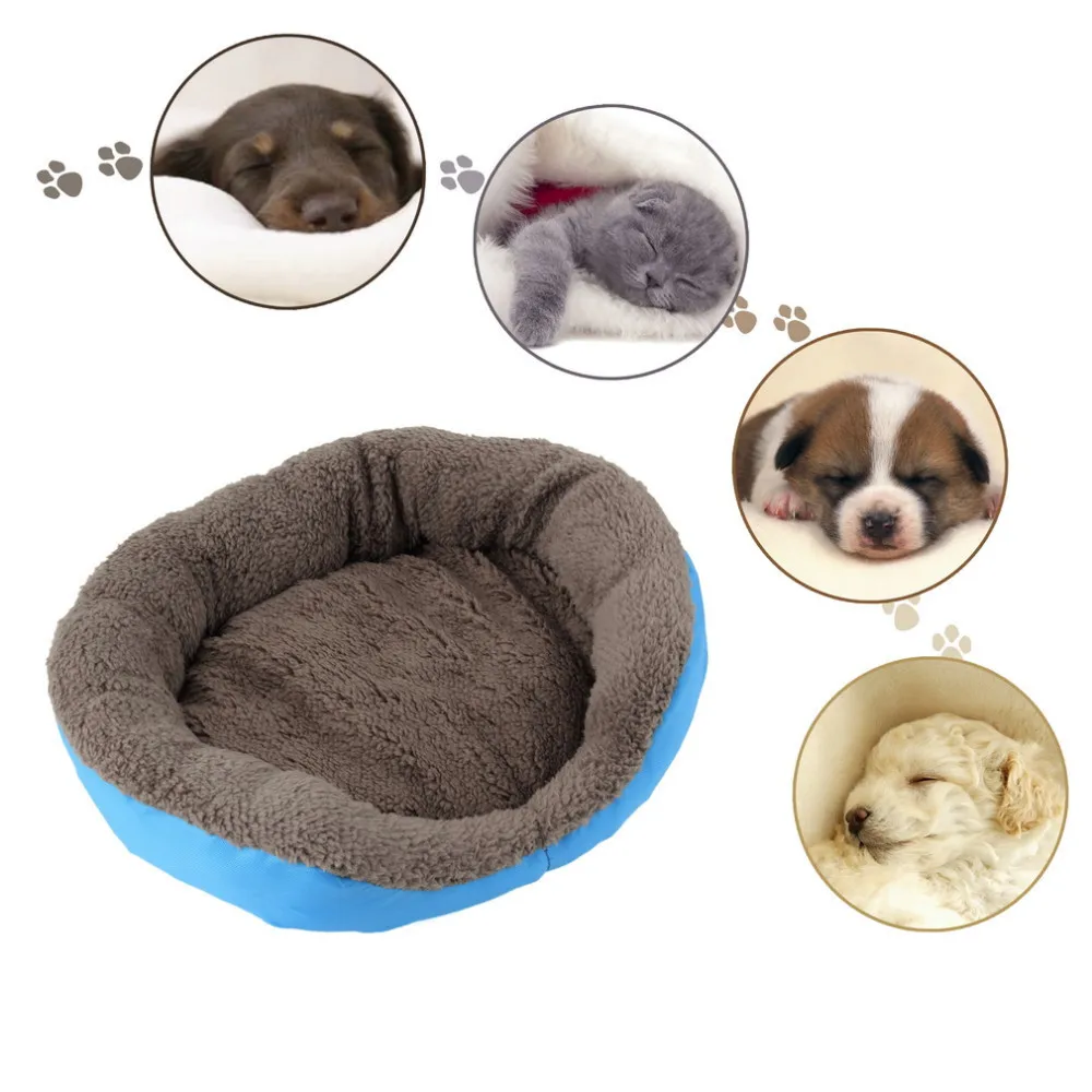 Newly Design Soft Fleece Warm Dog Bed House Plush Nest Mat Pad For Pets Puppy Cats hot search