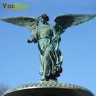 Outdoor Decoration Large Bethesda Statue Bronze Angel Sculpture
