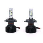 2018 High Lumen LED High Quality Chip H11 9004 H4 H13 Car LED Headlight Bulb