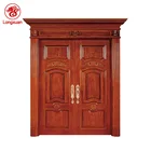 Old Solid Solid Door Wood Fairy Italy Church Old Antique Main Double Composite Solid Wooden Door For Interior