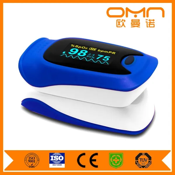 2016 Best Online Selling Ear Lobe Clip Pulse Oximeter Blood Oxygen Meter Digital Pulso Oximetro