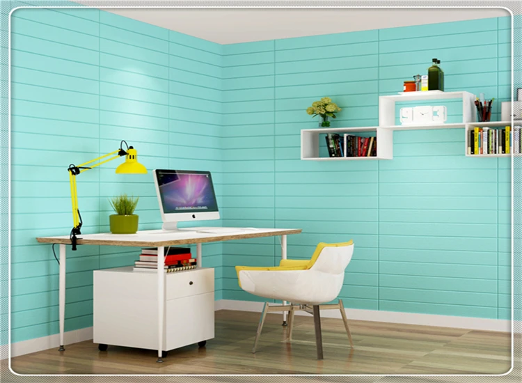 Removable Self-adhesive Home simple decoration Pvc/pe foam 3d stickers wall