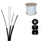 Cheap price 2 Core Ftth Optical Fiber drop Cable outdoor pvc lszh jacket
