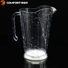 Liquid Active Led Glow Plastic Glass Beer Pitcher Jug For Party Outdoor Promotion
