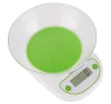 Digital kitchen scale multifunction food scale with ABS platform,kitchen scale with bowl