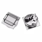Mens Faceted Silver Metal Button Covers Cufflinks