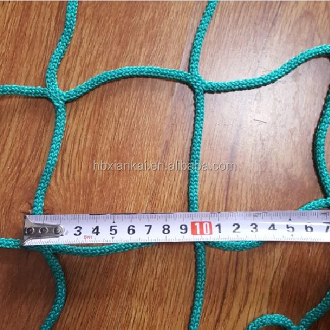 polypropylene high tenacity rope-edged safety net