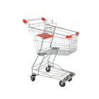 Latest promotion price market shopping service metal cart iron foldable metal luggage cart