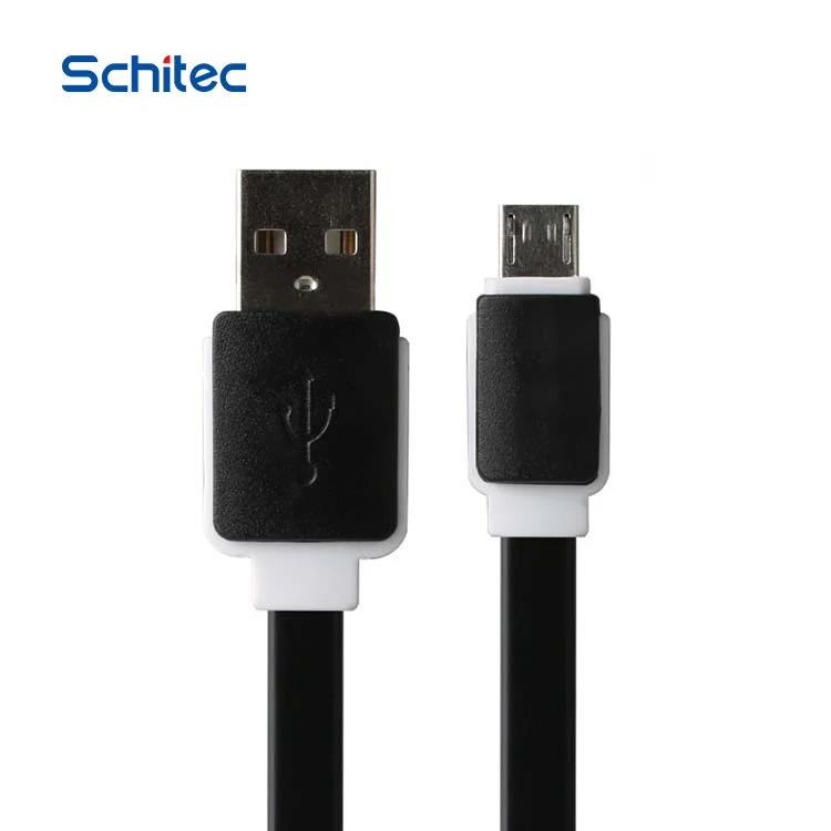 Upgrade chip 2.0 Noodle Micro USB cable for mobile phone used for home/ car/office/ travel - ANKUX.COM