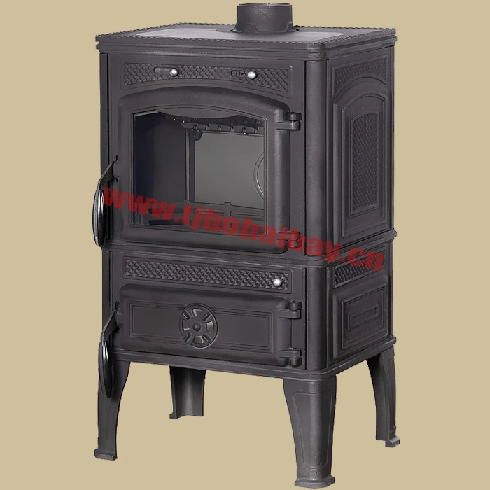 Bhb Matte Black Paint Cast Iron Wood Burning Stove Buy Wood Stove