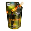 factory supply wholesale custom printed spout stand up pouch for citronella torch fuel