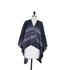 Exported good quality women ladies custom costume shawl poncho