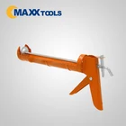Caulk tools used for building construction of silicon sausage caulking gun metal paint spray coated