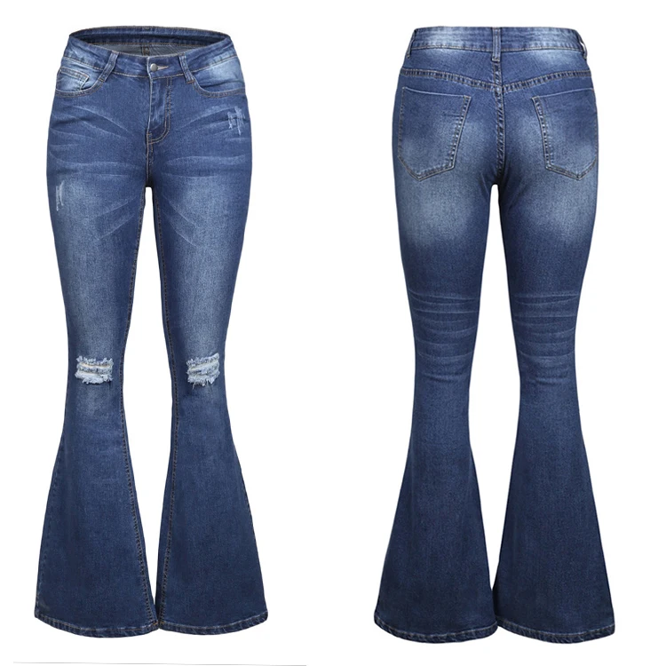 Boot Cut Flare Jeans Pant for Women