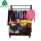 Mix color used clothes in uk style secondhand zip hoodies