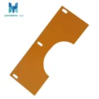 Custometal laser cutting sheet metal fabrication powder coat carbon steel laser cutting service