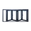 YY highend AS2047 bifolding windows thermal break aluminum double Glazing folding door/bifolding door German hardware